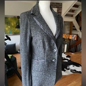 La Fée Maraboutée , Parisian Design house 🇫🇷Fabulously unique Grey Blazer 💕🩷